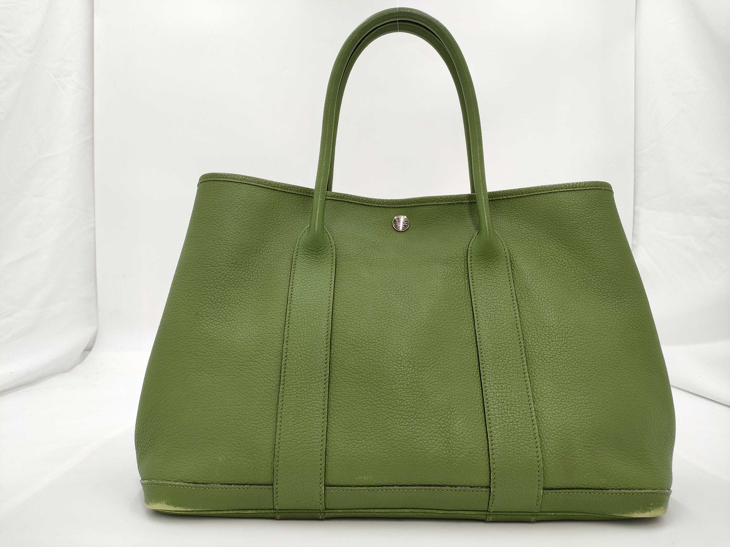 HERMES Garden Party PM Negonda Handbag with M Stamp
