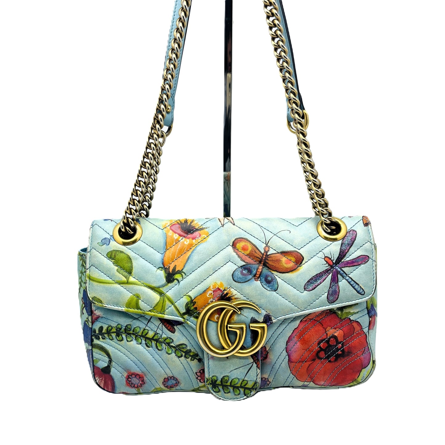GUCCI GG Marmont Chain Shoulder Bag