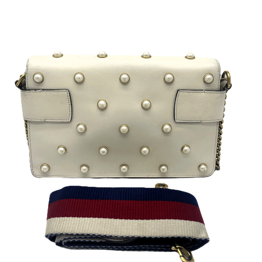 GUCCI Queen Margaret Pearl Shoulder Bag Shoulder Bag