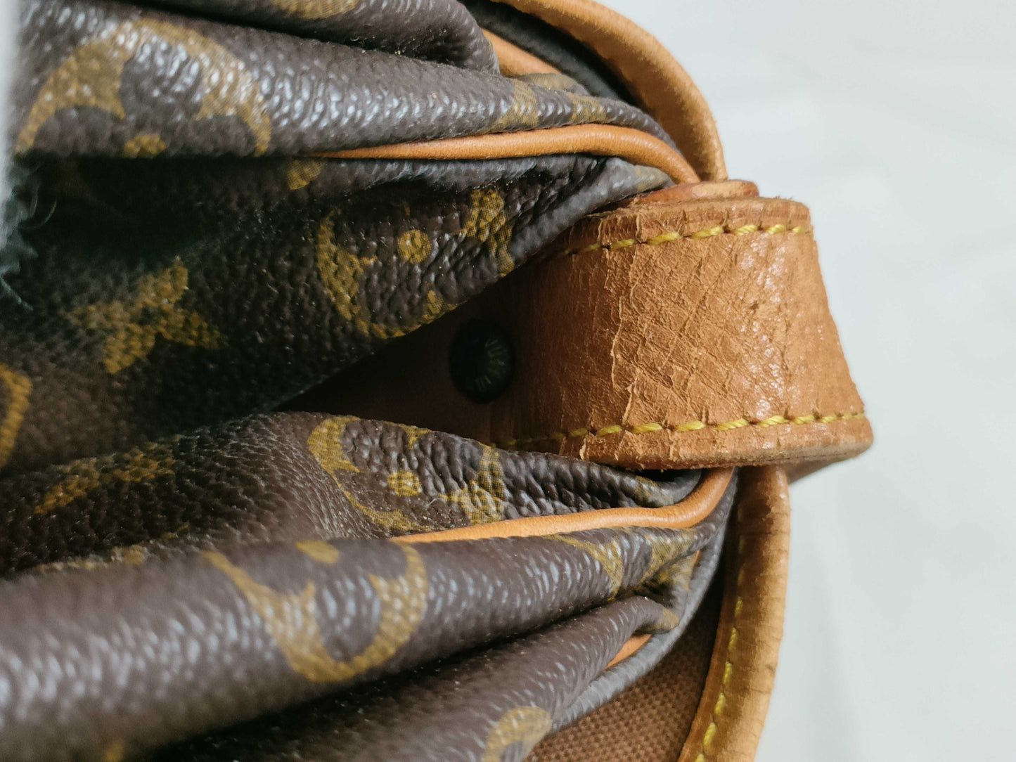 LOUIS VUITTON Monogram Saumur Monogram Shoulder Bag