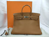 HERMES Birkin 40 Togo Gold with Silver Hardware, Handbag