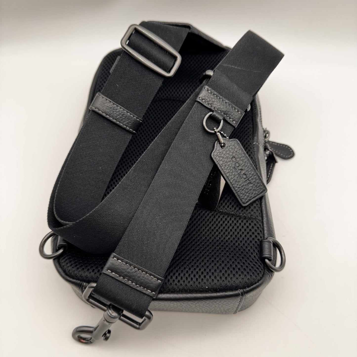 COACH Body Bag Black Size: Approx. W17 No Accessories Shoulder Bag