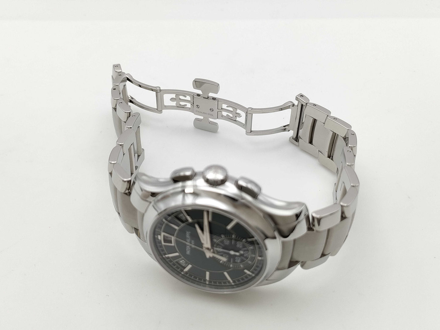 PATEK PHILIPPE Complications 5905/1A-001 7492102/6538358 Automatic Green Dial Men's Watch