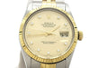 ROLEX Datejust 16013G R330118 Champagne Dial Men's Watch