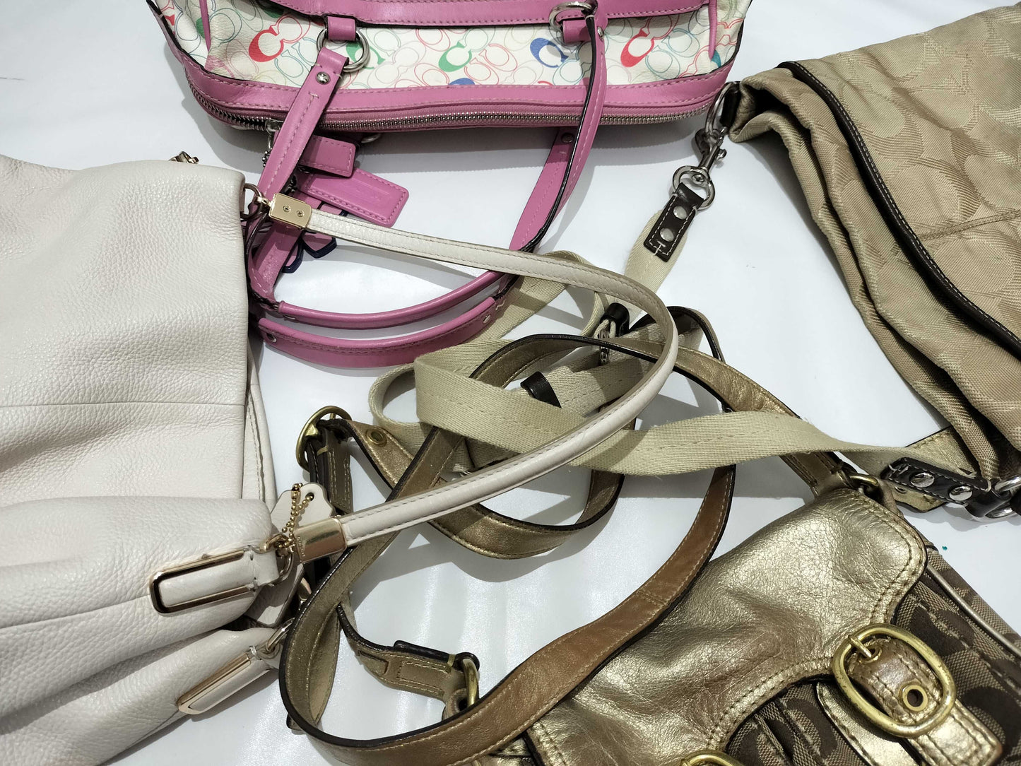 COACH Signature Coach 4-Piece Shoulder Bag Set