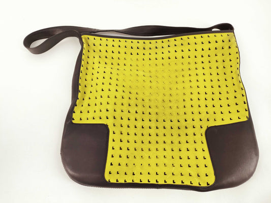 LOEWE Anagram Leather Shoulder Bag