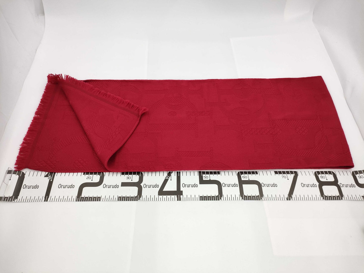 Dior Trotter Scarf Stole Red Scarf