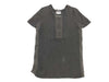 CHANEL 03C P20589V01229 Coco Mark T-shirt, see-through, black, size 36