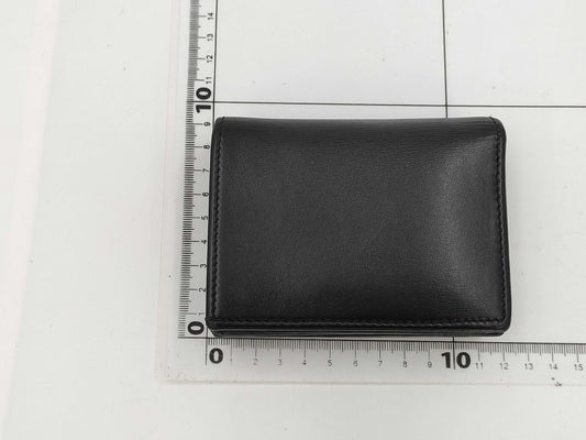 GUCCI 621887 Horsebit Bifold Wallet in Black Leather