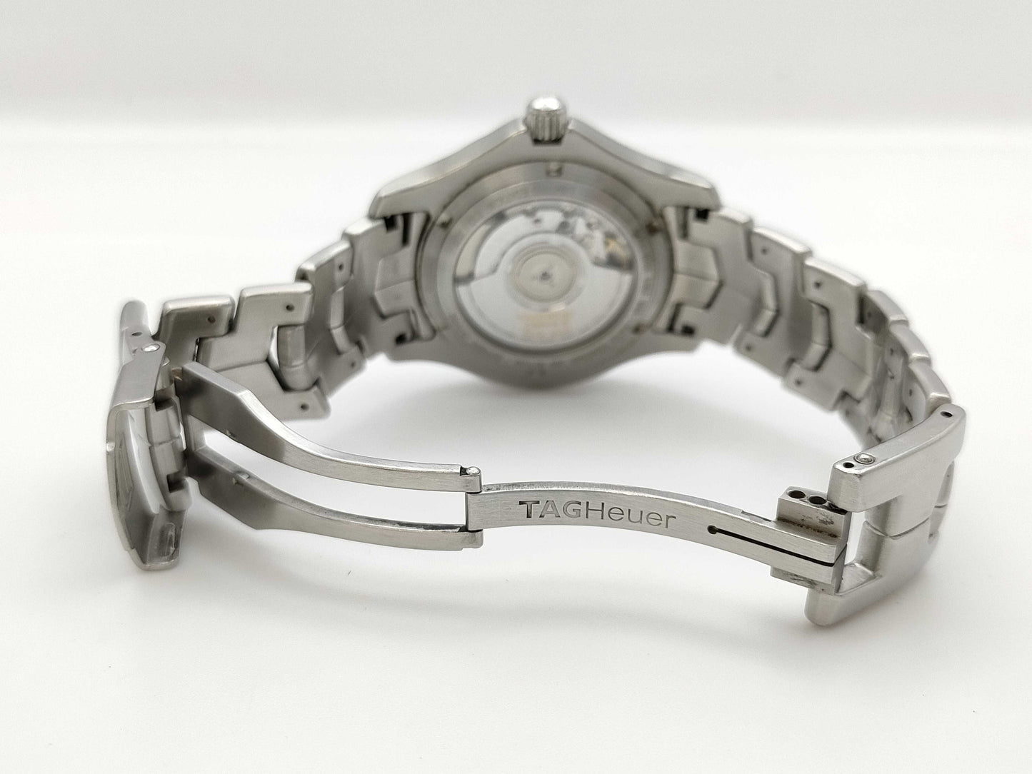 TAG Heuer Link Moon Pearl WJF211M.BA0599 EBH5596 Automatic Men's Watch with Shell Dial, Limited to 350 pieces in Japan