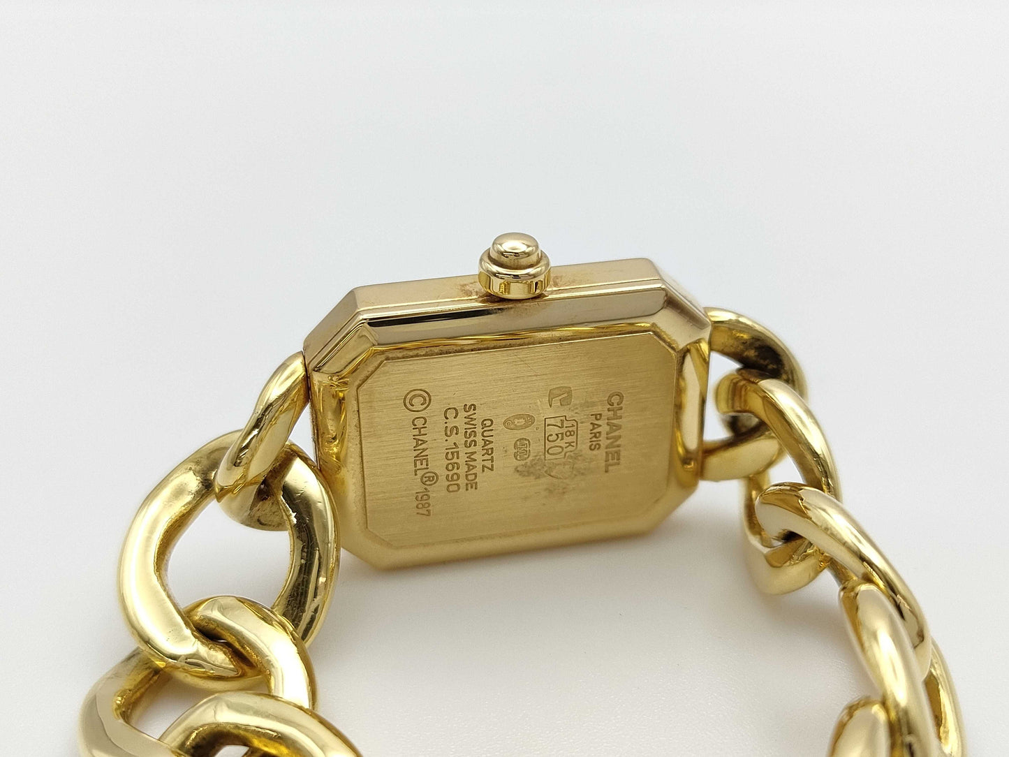 CHANEL Premiere M C.S.15690 K18 Women's Watch