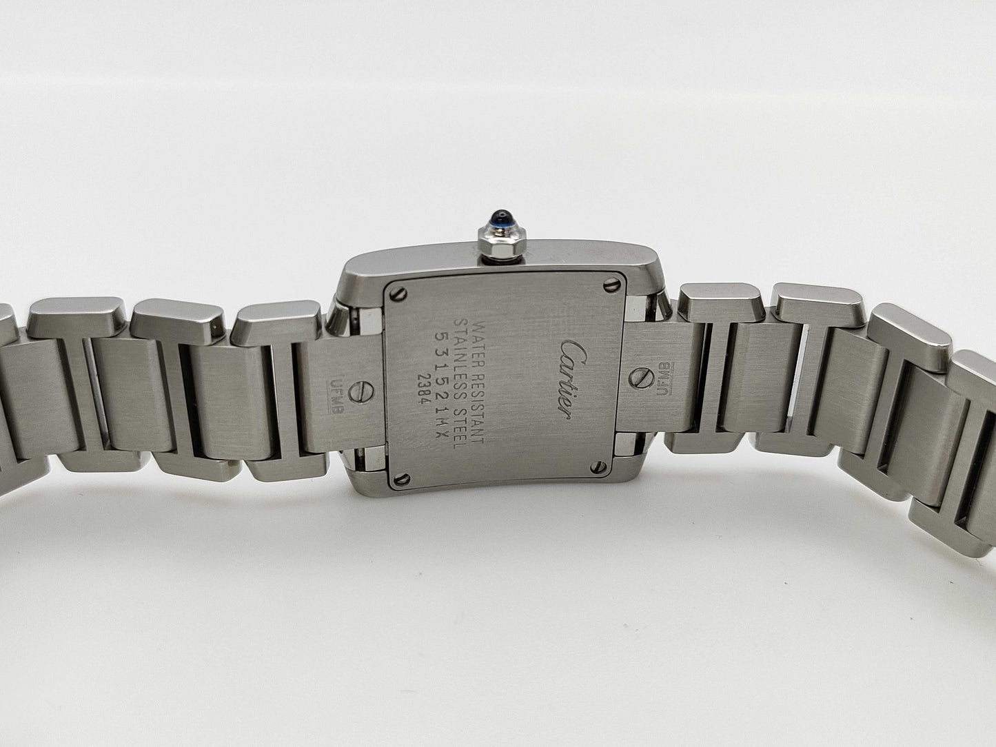 Cartier Tank Française SM W51008Q3 2384 531521MX Quartz Women's Watch