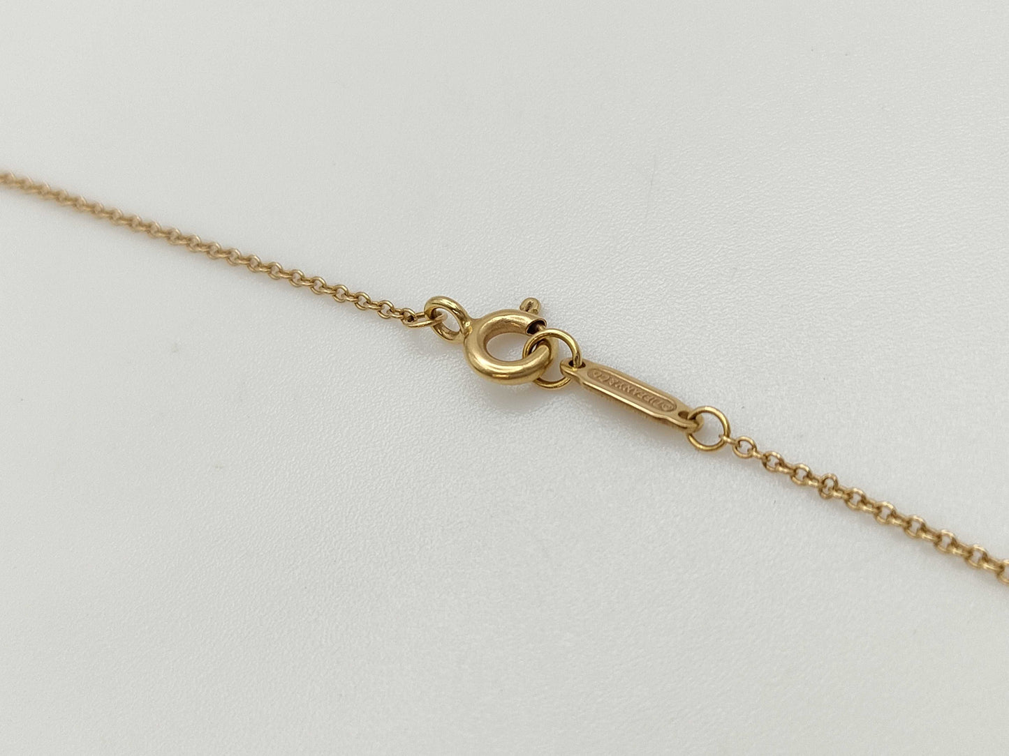 Tiffany & Co. Schlumberger 4PD AU750/PT950 3.6g Necklace