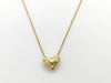 Tiffany & Co. Pinched Heart 3PD Yellow Gold 750 3.5g Necklace