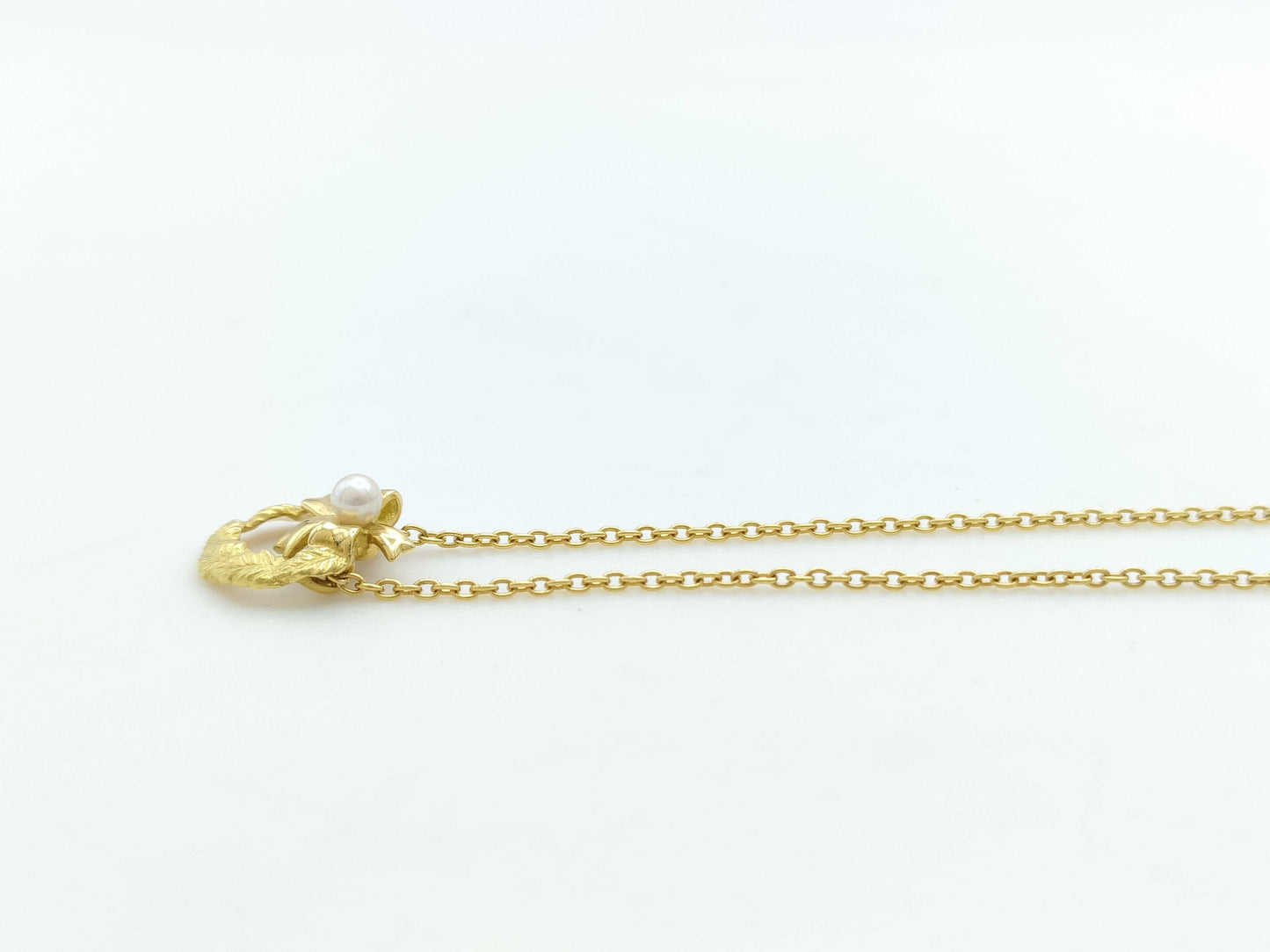 TASAKI Pearl Necklace, approx. 3.0mm diameter, 18K gold, 3.5g