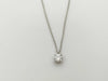 Tiffany & Co. Solitaire D0.55ct PT950 2.7g Necklace