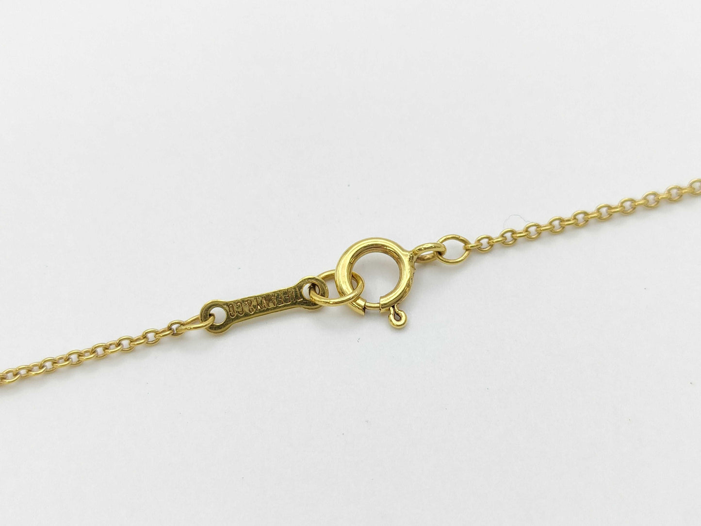 Tiffany & Co. Bean Large Necklace in Yellow Gold 750, 7.4g