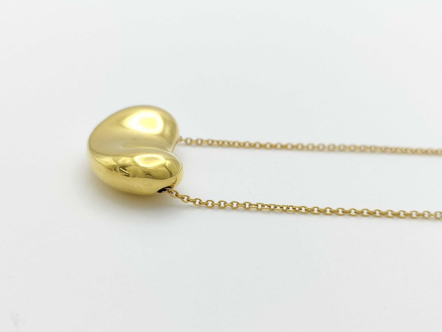 Tiffany & Co. Bean Large Necklace in Yellow Gold 750, 7.4g