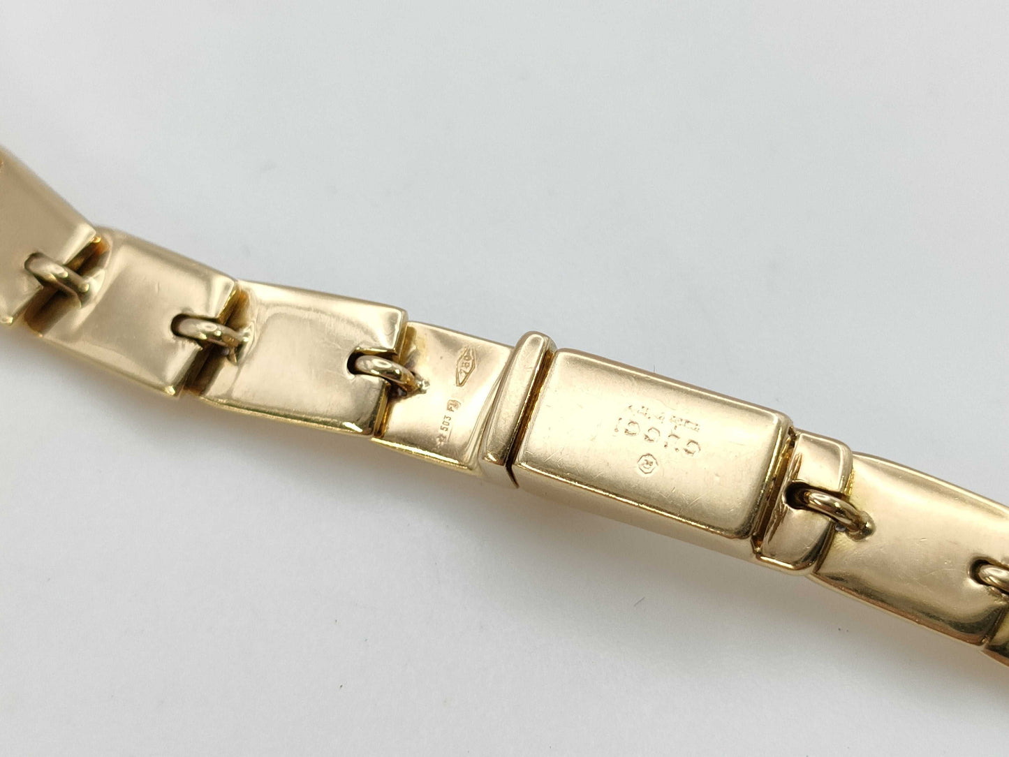 GUCCI Diamond Necklace in Yellow Gold 750, 34.7g