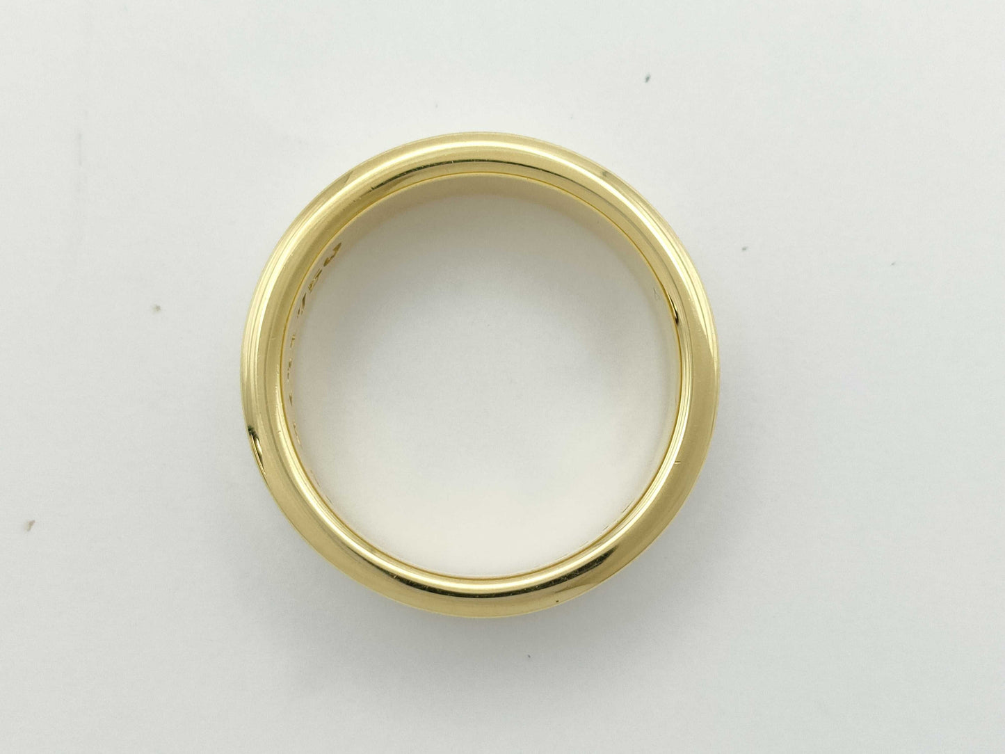 Tiffany & Co. Narrow Yellow Gold 750 5.9g Ring