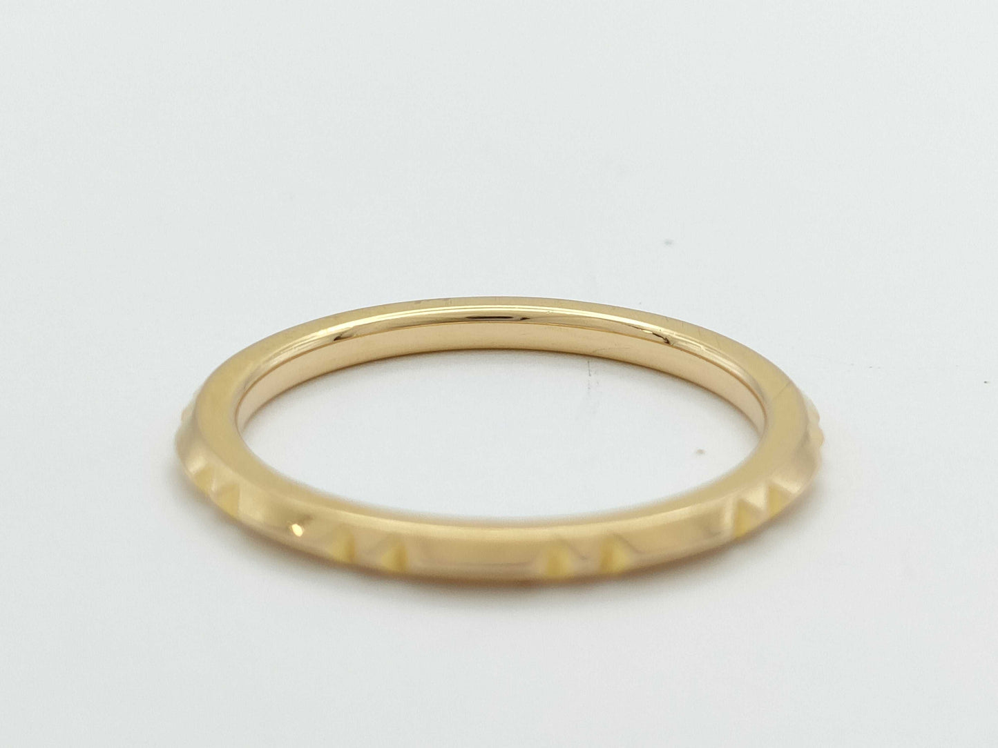 Tiffany & Co. True Band Yellow Gold AU750 1.9g Ring