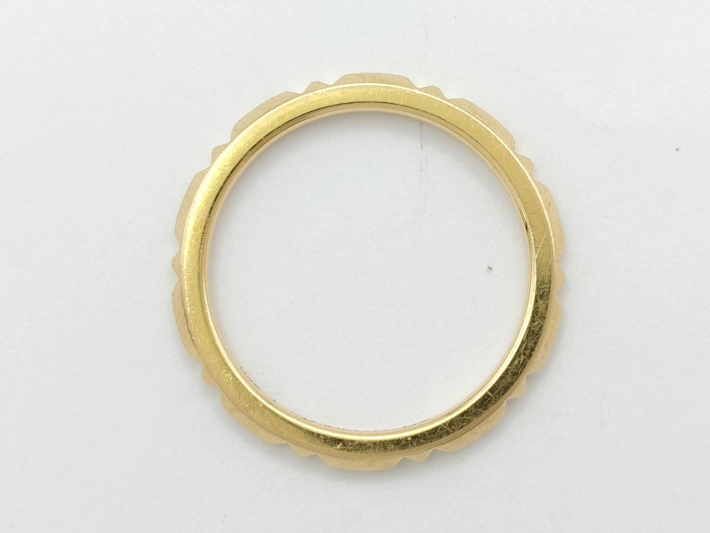 Tiffany & Co. True Band Yellow Gold AU750 1.9g Ring