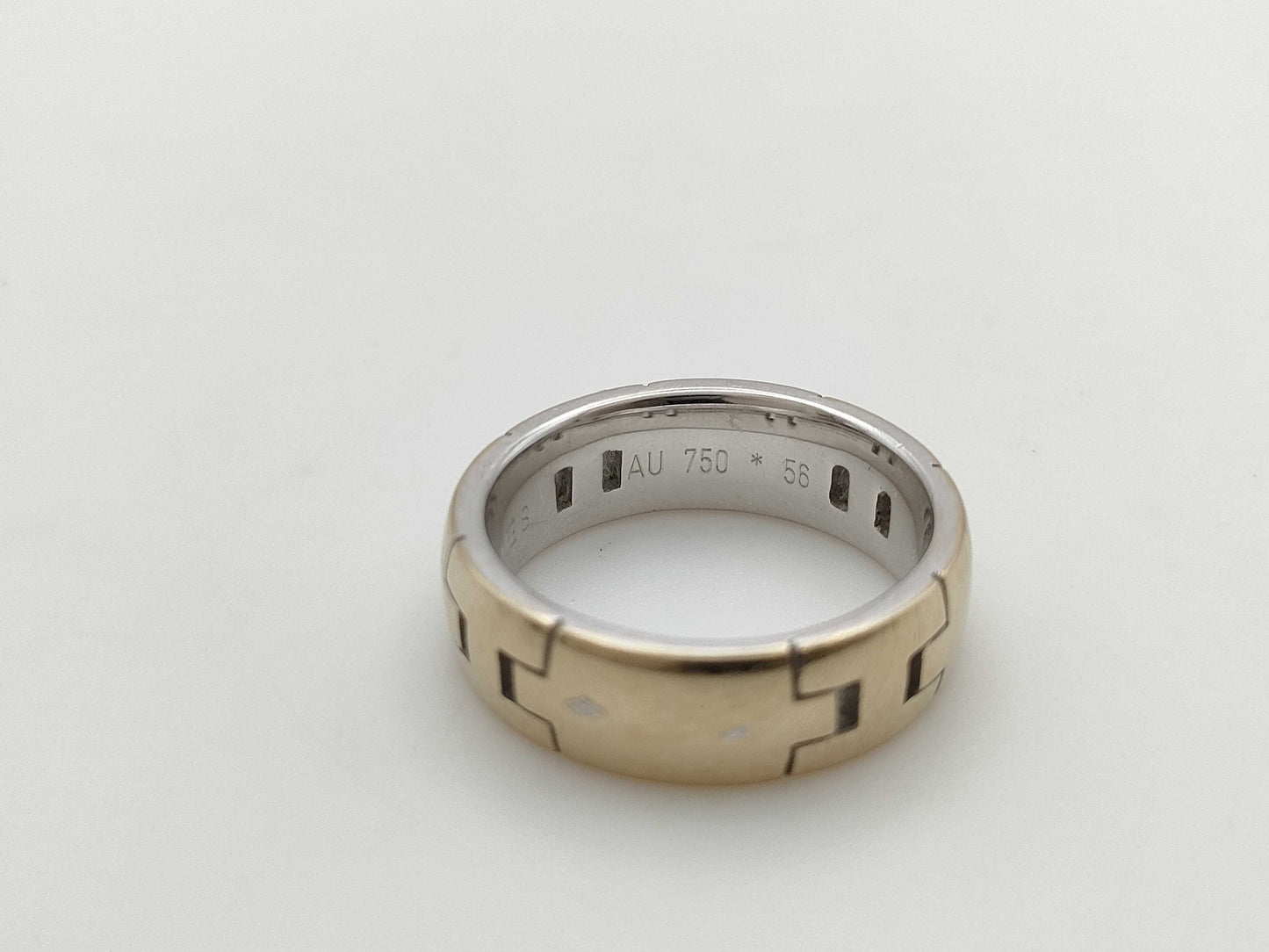 HERMES Hercules #56 WG AU750 11.3g Ring