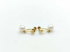TASAKI Pearl Earrings, approx. 6.8mm diameter, 2.0g, 18K Gold