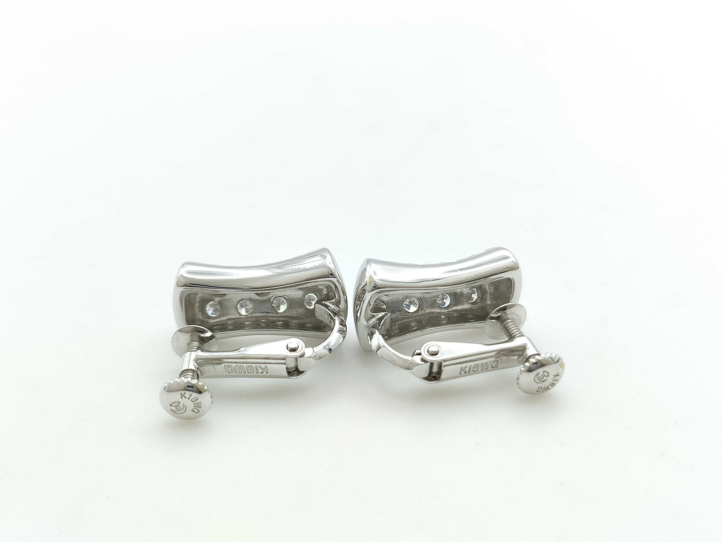 TASAKI D0.15ct/0.15ct K18WG 6.3g Earrings