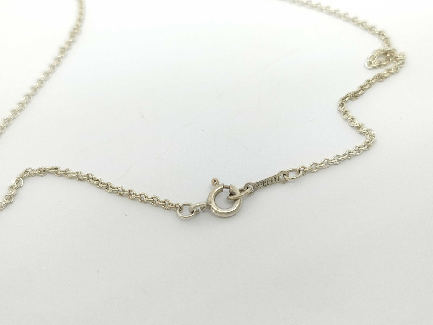 Tiffany & Co. Tiffany & Co. Open Heart Necklace, SV925, 5.4g