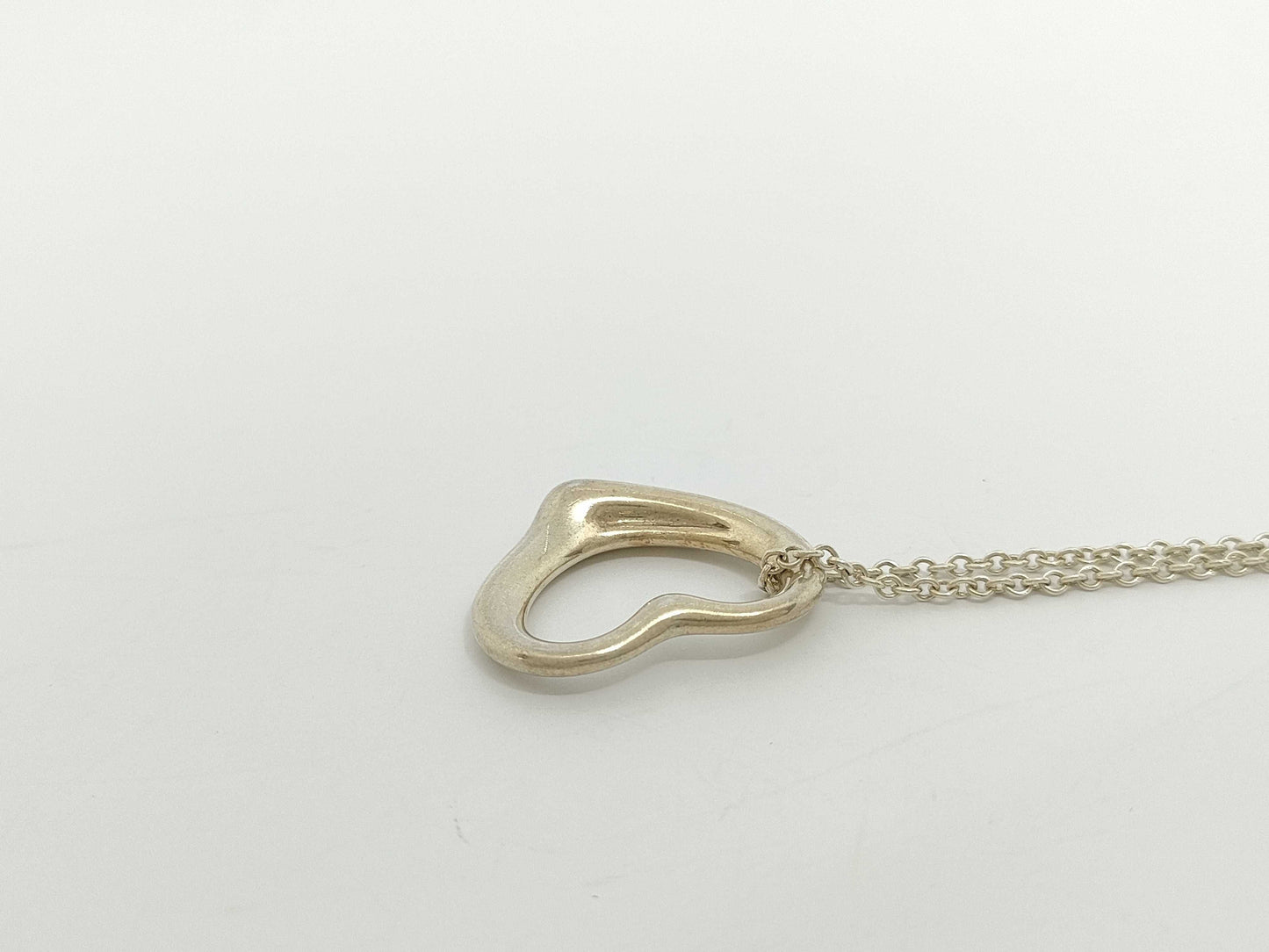 Tiffany & Co. Tiffany & Co. Open Heart Tiffany Open Heart Necklace SV925 6.6g Necklace Necklace