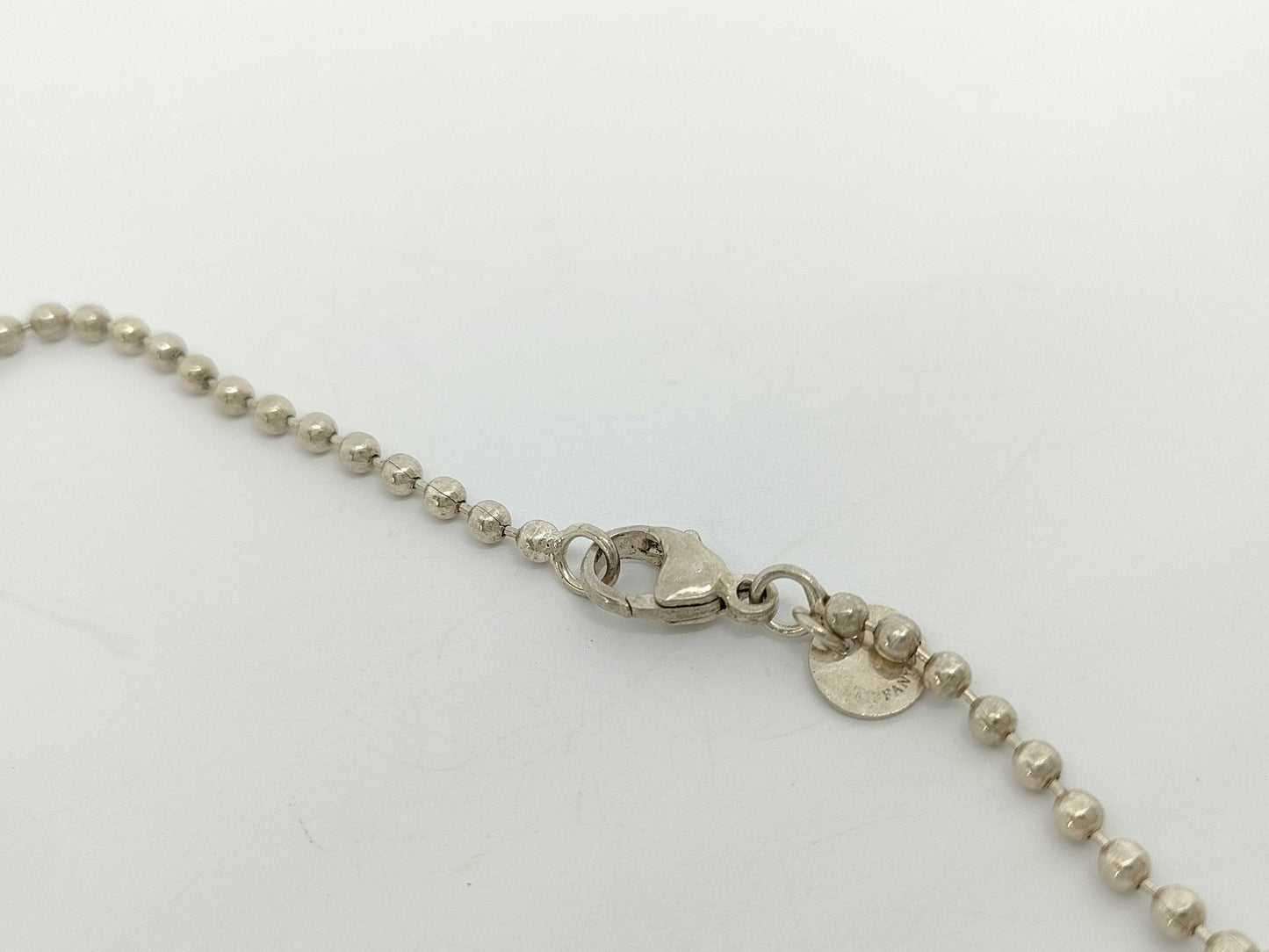 Tiffany & Co. Tiffany & Co. Tiffany Dog Tag Necklace, SV925, 27.7g