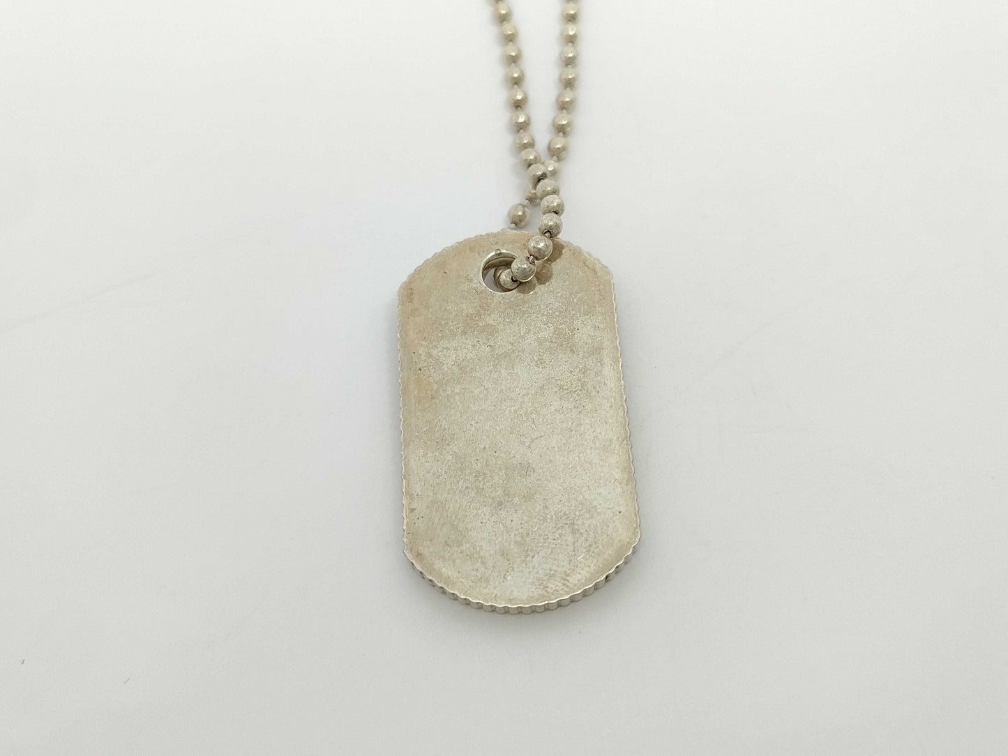 Tiffany & Co. Tiffany & Co. Tiffany Dog Tag Necklace, SV925, 27.7g