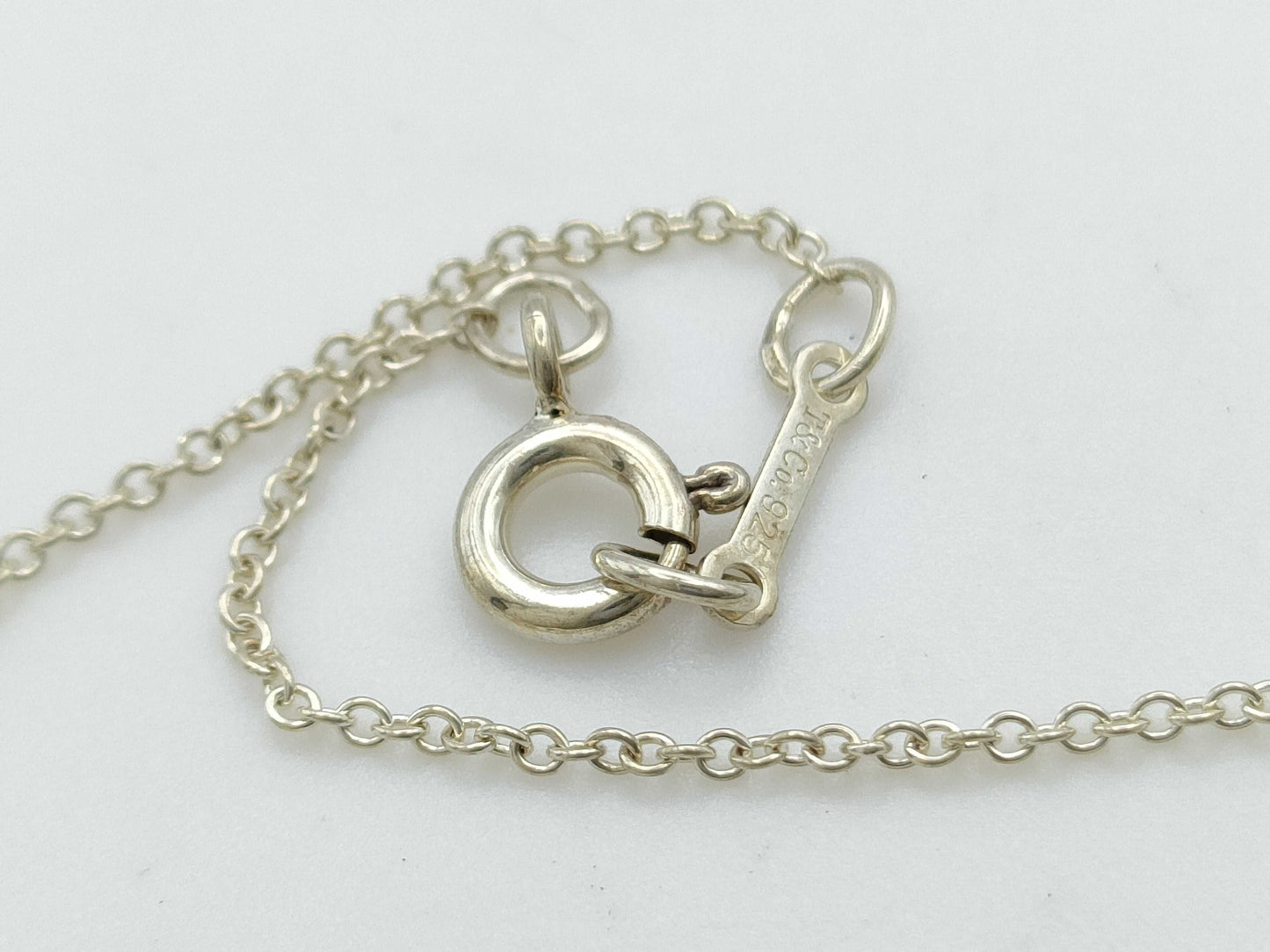 Tiffany & Co. Crown of Hearts 1PD 925 2.6g Necklace