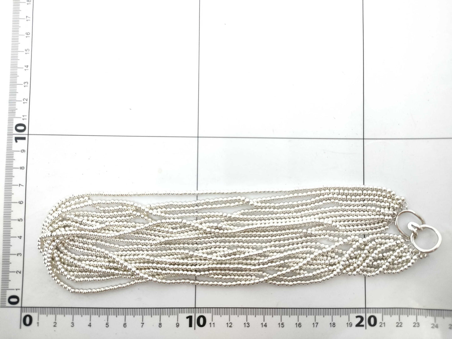 Tiffany & Co. Tiffany & Co. 10-Strand Tiffany Ball Necklace, SV925, 75.8g