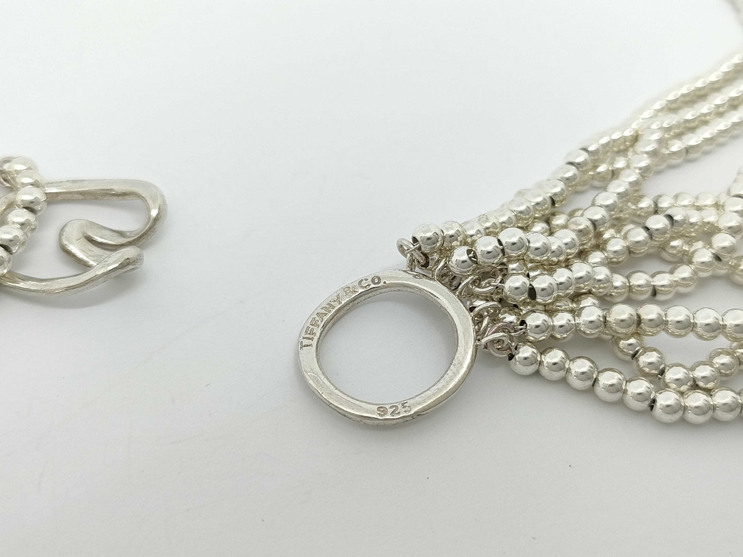 Tiffany & Co. Tiffany & Co. 10-Strand Tiffany Ball Necklace, SV925, 75.8g