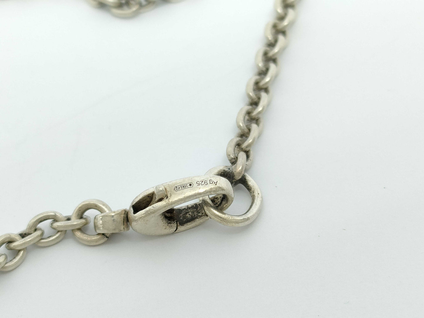 GUCCI Interlocking G SV925 26.3g Necklace