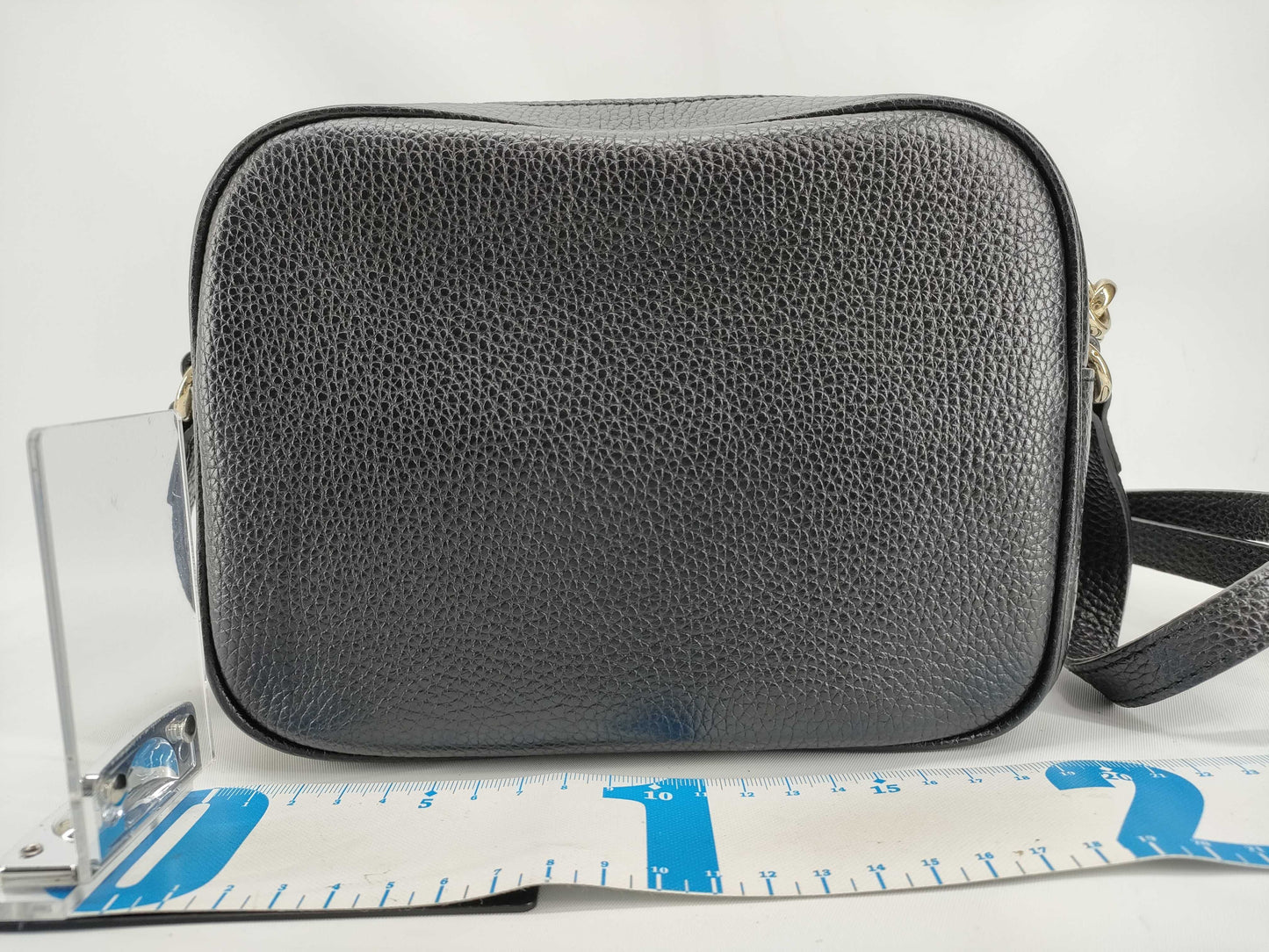 GUCCI Soho Shoulder Bag, Black, 308364