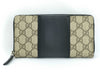 GUCCI GG Supreme Round Zip Long Wallet 451249 Wallet