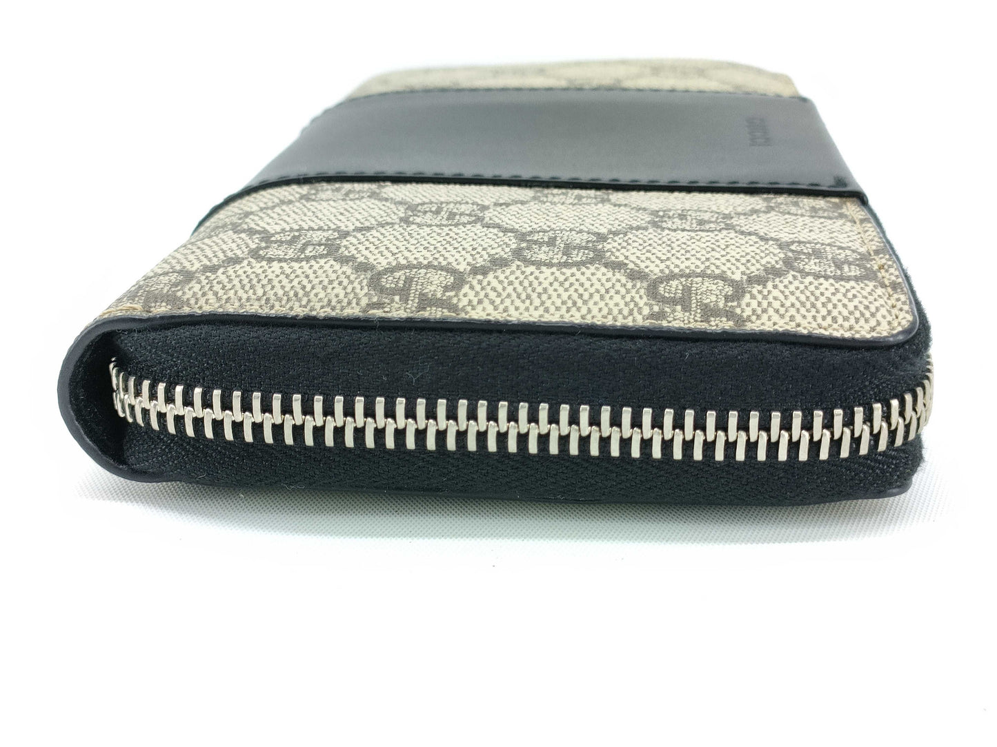 GUCCI GG Supreme Round Zip Long Wallet 451249 Wallet