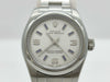 ROLEX 176200 Z640630 Silver Dial Blue Bar Index Women's Watch