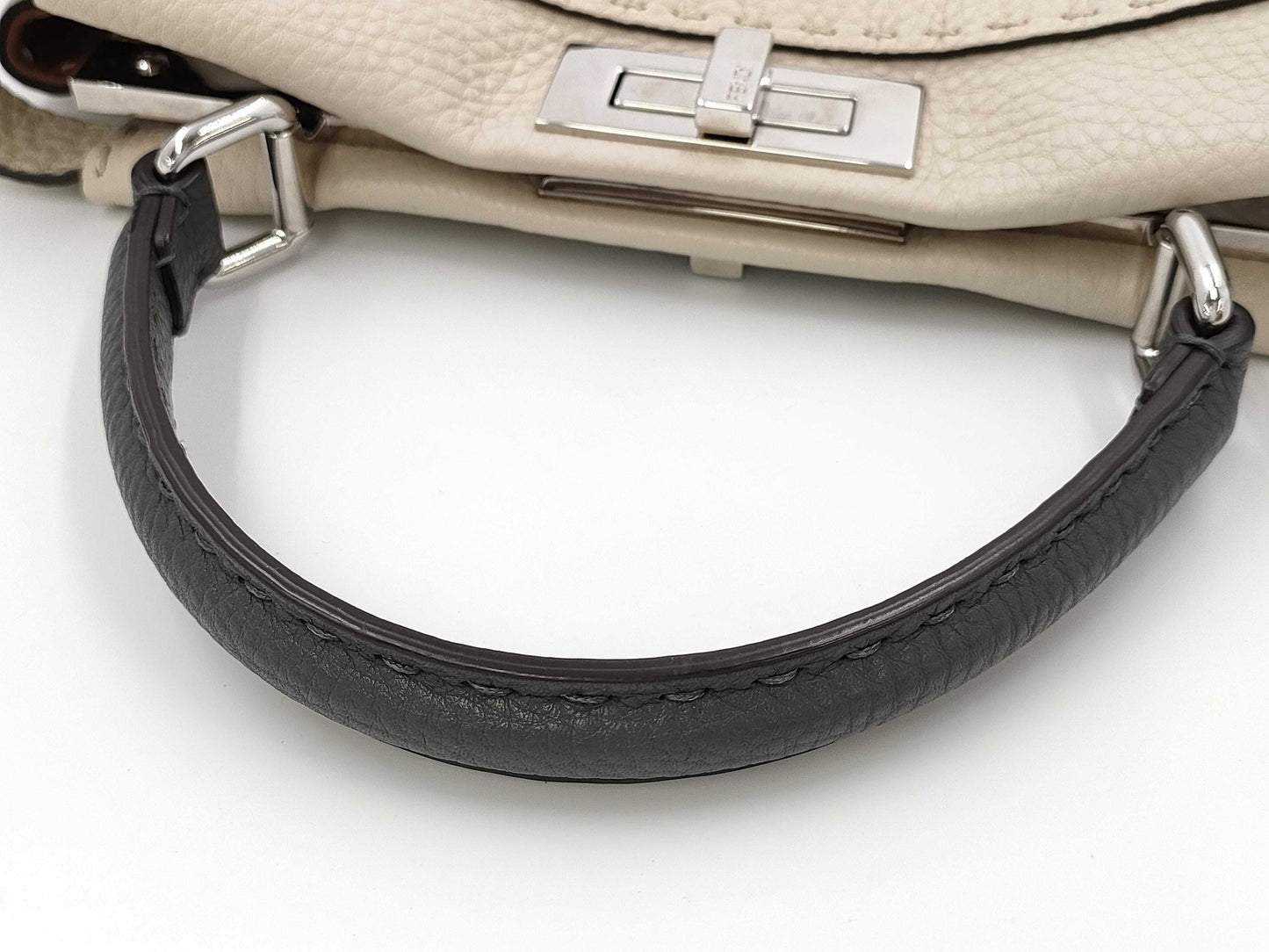 FENDI Peekaboo Selleria Handbag with Receipt