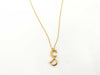 Dior CD logo necklace