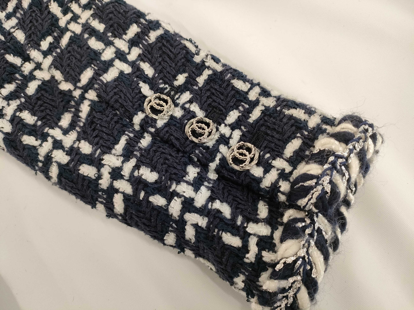 CHANEL Chanel tweed jacket 34 jacket