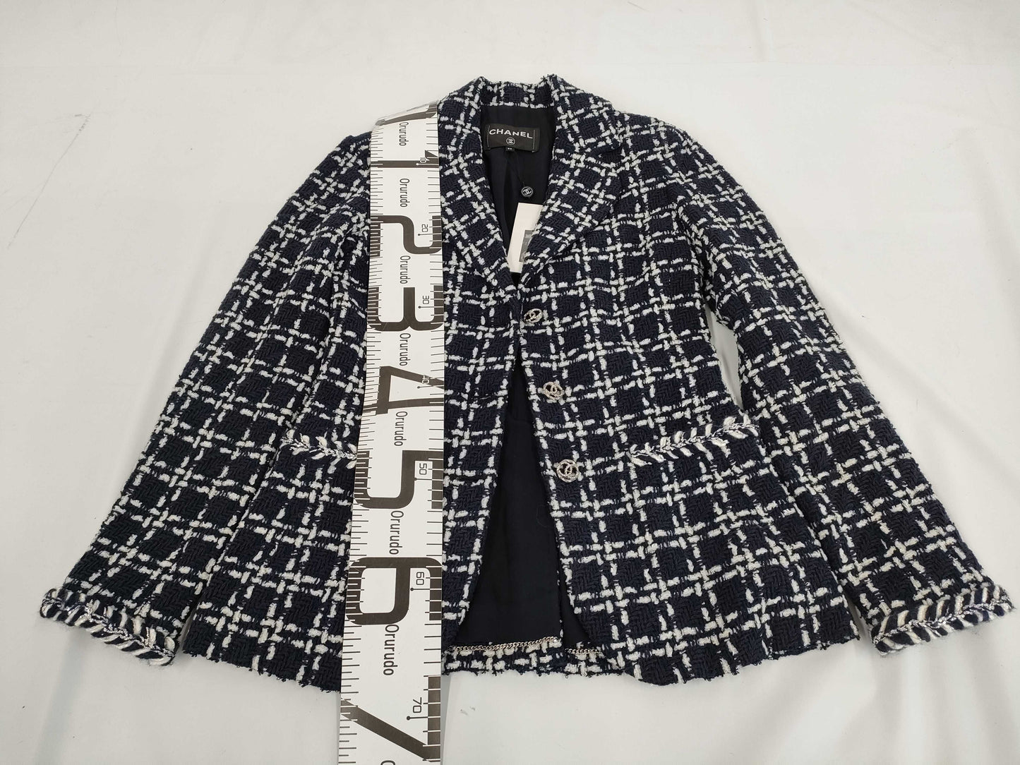 CHANEL Chanel tweed jacket 34 jacket