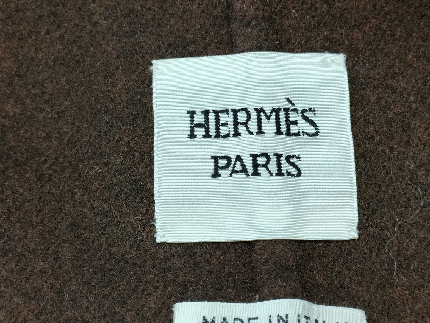 HERMES Hermes cashmere coat 36 coat