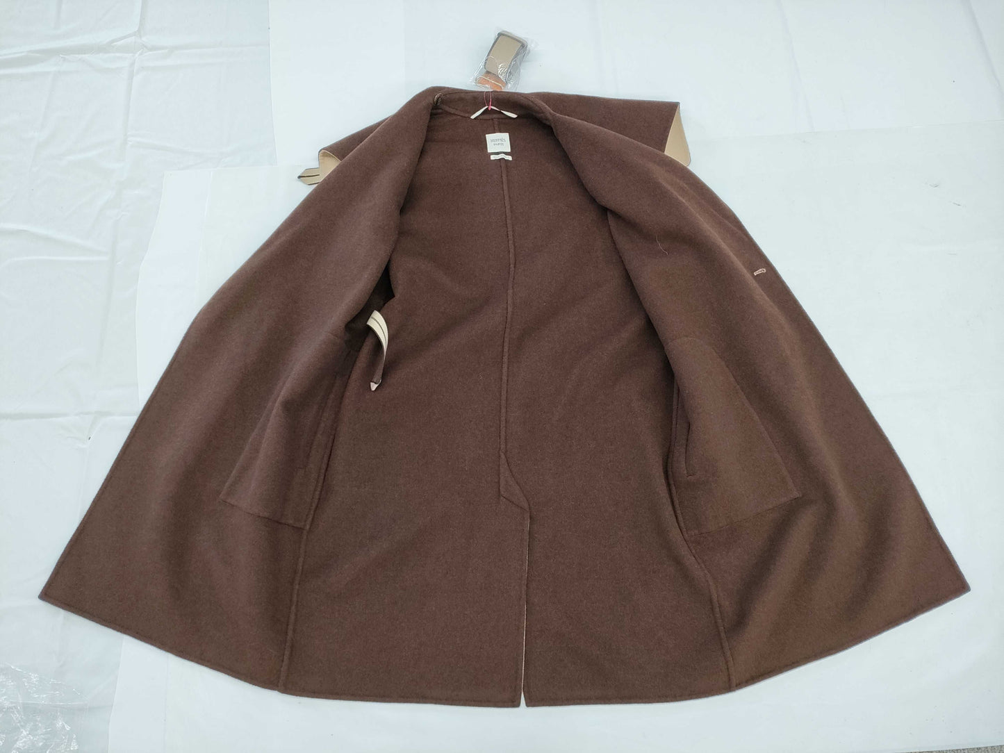 HERMES Hermes cashmere coat 36 coat
