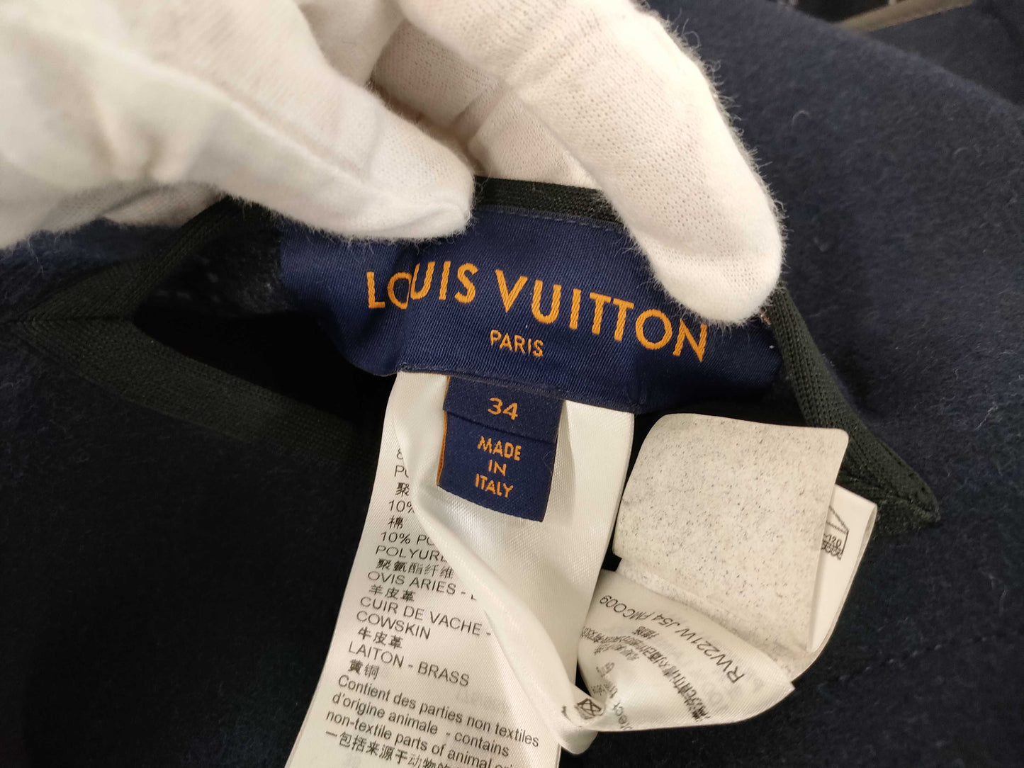 LOUIS VUITTON LOUIS VUITTON Louis Vuitton reversible hooded coat size 34 coat