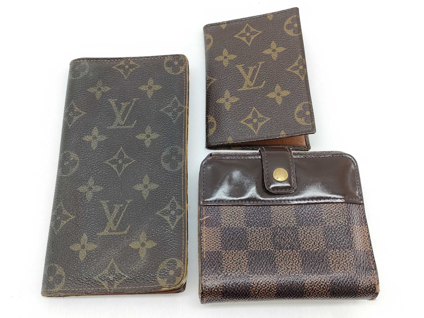 LOUIS VUITTON Monogram Louis Vuitton Wallet 3-Piece Set