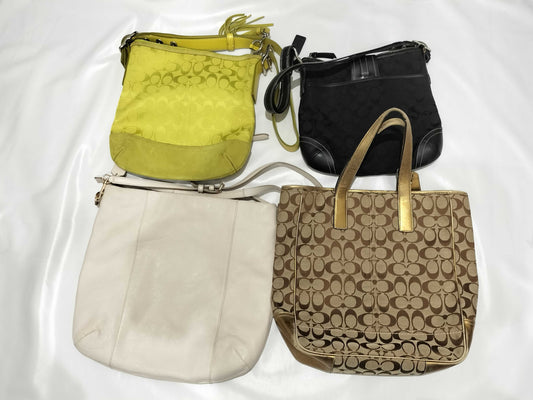 COACH 4-piece shoulder bag